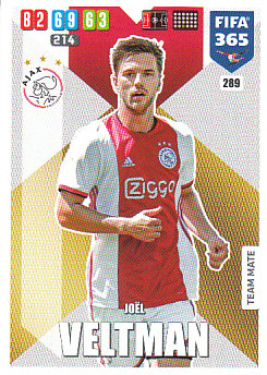 Joel Veltman AFC Ajax 2020 FIFA 365 #289